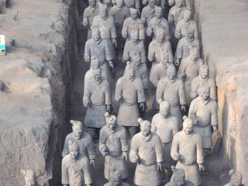 Terracotta Warriors.